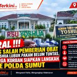 Viral! Kasus Salah Pemberian Obat di RS Yoshua Lubuk Pakam Belum Tuntas, Keluarga Siapkan Langkah ke Polda Sumut