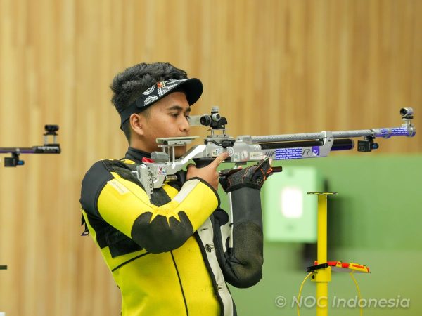 Penampilan Perdana di Asian Games 2026, Kanurian Al Ghozi Jadi Penembak Tim Indonesia Pertama yang Tembus Final 10m Air Rifle