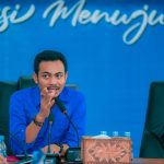 Ketua Harian DPD KNPI Halmahera Timur Suratman Kayano saat menegaskan tuntutan KNPI terhadap aktivitas pertambangan PT ANI. (Foto: ist)