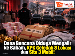 Dana Bencana Diduga Mengalir ke Saham, KPK Geledah 8 Lokasi dan Sita 3 Mobil!