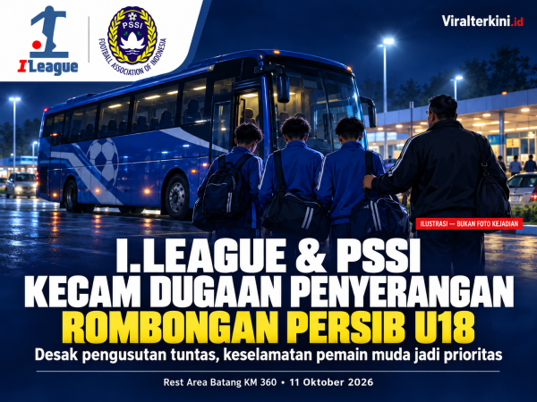 Rombongan Persib U18 Diduga Diserang, I.League dan PSSI Desak Pengusutan Tuntas