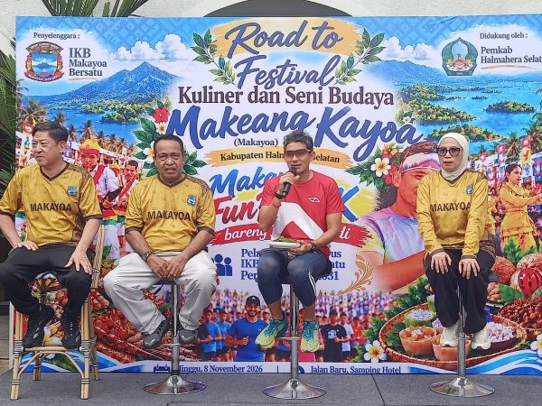 Sandiaga Uno Hadiri Peluncuran Festival Makayoa Bersatu, Titip Pesan Majukan Indonesia