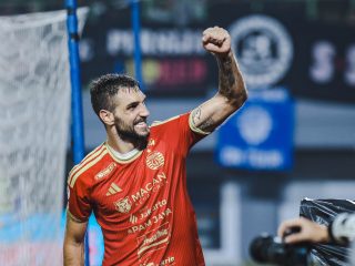 Potret Pesta Gol Lawan Arema FC