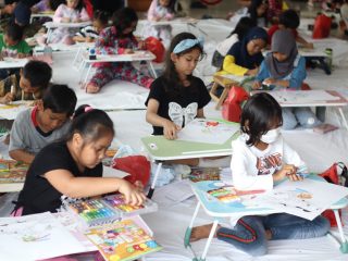 Gebyar Kreasi VIII Ajak Anak Asah Kreativitas Lewat Lomba Mewarnai