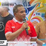 Meriahkan HUT ke-36 Halteng, Wabup Ahlan Djumadil Lepas Peserta Lari 5 Kilometer