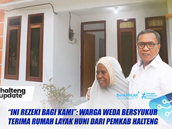 Bupati Halteng Tinjau Rumah Layak Huni di Weda, Pastikan Bantuan Tepat Sasaran