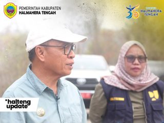 Jalan Kulo–Ekor Buka Peluang Ekonomi Dua Daerah, Bupati Ikram Turun Cek Pengerjaan