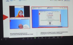 Institut Ilmu Sosial dan Managemen STIAMI mengelar Konferensi Internasional ke-5 via hybrid yang diadakan di Institut STIAMI Jakarta pada hari Sabtu, 25 Januari 2025 yang dilaksanakan di Kampus STIAMI Jakarta. Foto : Pohan