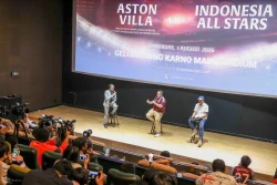 Aston Villa FC akan melawan Indonesia All Star pada 1 Agustus 2026 (foto - Ady Sesotya)