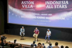 Konferensi Pers Aston Villa vs Indonesia TAll Star (foto - Ady Sesotya)